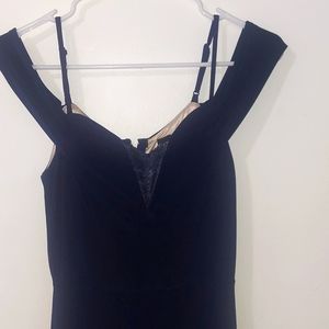 Blue windsor dress